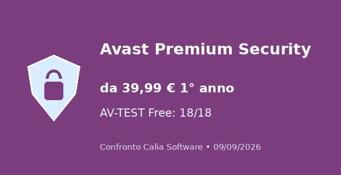Avast Premium Security: prezzi e test indipendenti